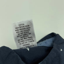 Load image into Gallery viewer, Boys Target, navy cotton short sleeve shirt, GUC, size 1,  