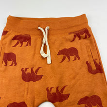 Load image into Gallery viewer, Boys Baby Berry, orange fleece lined pants, elasticated, EUC, size 0,  