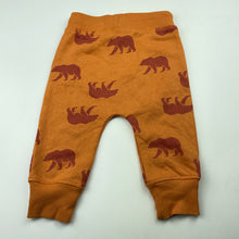 Load image into Gallery viewer, Boys Baby Berry, orange fleece lined pants, elasticated, EUC, size 0,  