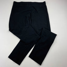 Load image into Gallery viewer, Girls Mango, black stretchy leggings, elasticated, Inside leg: 63.5cm, GUC, size 14,  