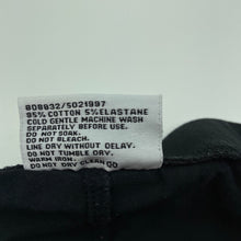 Load image into Gallery viewer, Girls Mango, black stretchy leggings, elasticated, Inside leg: 63.5cm, GUC, size 14,  