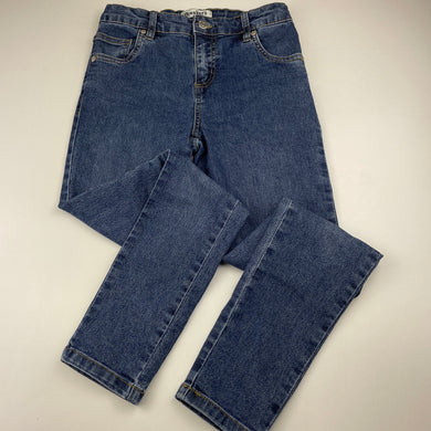 Girls Breakers, lightweight stretchy denim jeans, adjustable, Inside leg: 63cm, GUC, size 10,  
