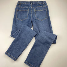 Load image into Gallery viewer, Girls Breakers, lightweight stretchy denim jeans, adjustable, Inside leg: 63cm, GUC, size 10,  