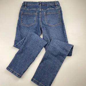Girls Breakers, lightweight stretchy denim jeans, adjustable, Inside leg: 63cm, GUC, size 10,  