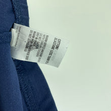 Load image into Gallery viewer, Girls H&amp;T, navy stretchy leggings, Inside leg: 27cm, GUC, size 2,  