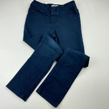 Load image into Gallery viewer, Girls Jet Kidz, lightweight stretch denim pants, elasticated, Inside leg: 48.5cm, FUC, size 5-6,  
