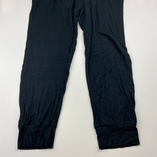 Load image into Gallery viewer, Girls Emerson, black stretchy casual pants, elasticated, Inside leg: 49cm, GUC, size 8,  