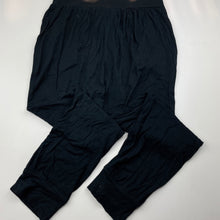 Load image into Gallery viewer, Girls Emerson, black stretchy casual pants, elasticated, Inside leg: 49cm, GUC, size 8,  