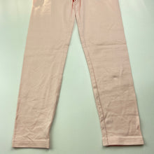 Load image into Gallery viewer, Girls Anko, pink stretchy leggings, elasticated, Inside leg: 41cm, EUC, size 6,  