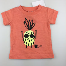 Load image into Gallery viewer, Unisex Tiny Little Wonders, cotton t-shirt / top, pineapple, NEW, size 0000