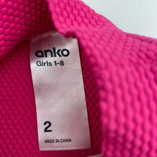 Load image into Gallery viewer, Girls Anko, short sleeve rashie / swim top, GUC, size 2,  
