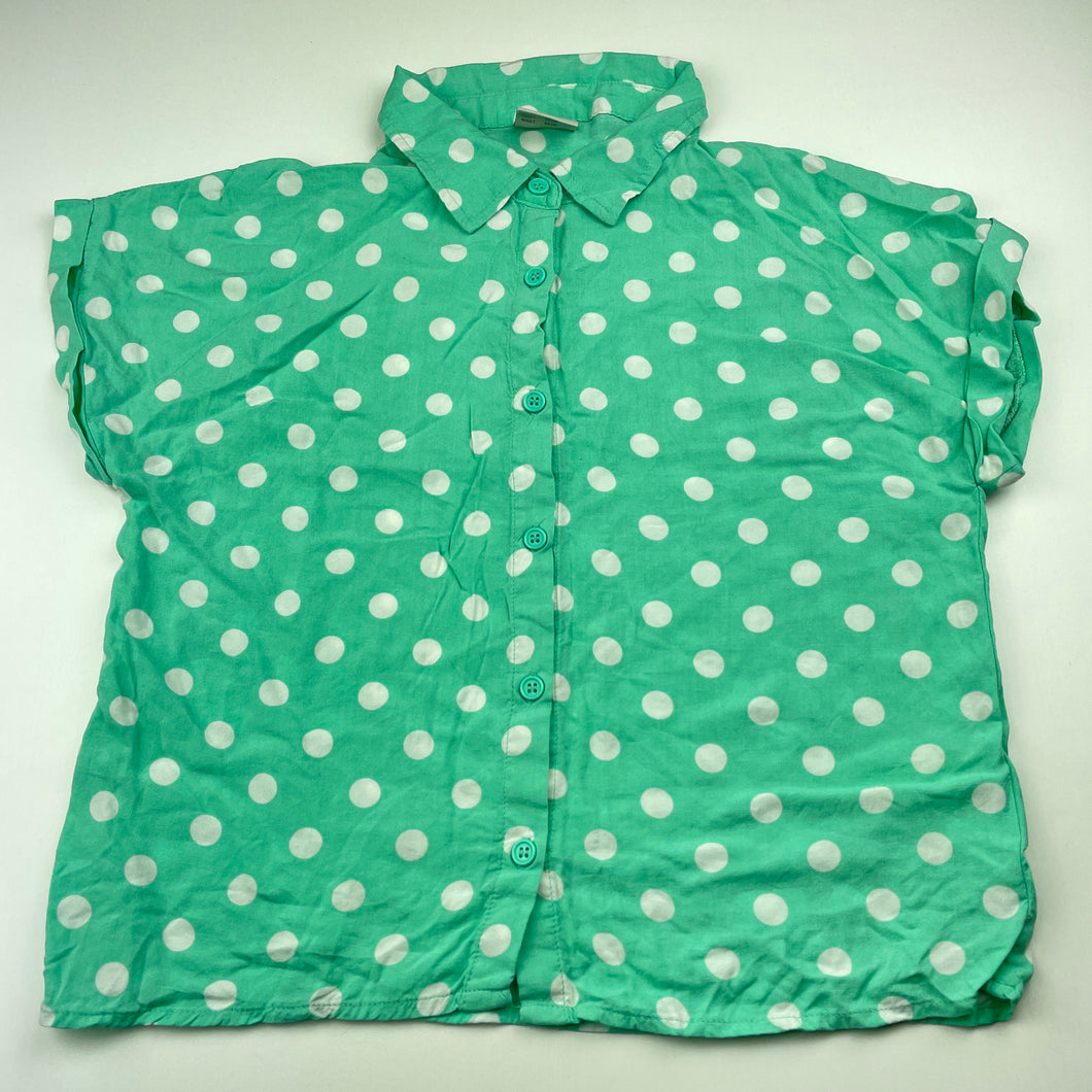 Girls Emerson, lightweight short sleeve shirt, EUC, size 14,  