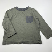 Load image into Gallery viewer, Boys Target, striped cotton long sleeve top, FUC, size 3,  