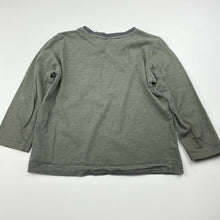 Load image into Gallery viewer, Boys Target, striped cotton long sleeve top, FUC, size 3,  