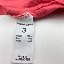 Load image into Gallery viewer, Boys Brilliant Basics, cotton t-shirt / top, FUC, size 3,  