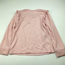 Load image into Gallery viewer, Girls Anko, pink marle long sleeve pyjama top, EUC, size 6,  