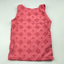 Load image into Gallery viewer, Girls Cotton On, pink floral swim top, EUC, size 6,  