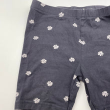 Load image into Gallery viewer, Girls Anko, grey floral bike shorts, elasticated, FUC, size 10,  