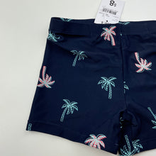 Load image into Gallery viewer, Boys Anko, navy swim shorts, elasticated, NEW, size 6,  