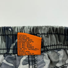 Load image into Gallery viewer, Boys Tilt, camo print lightweight board shorts, elasticated, GUC, size 5,  