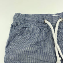 Load image into Gallery viewer, Boys Kids &amp; Co, striped cotton shorts, elasticated, EUC, size 6,  