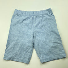Load image into Gallery viewer, Girls Target, blue marle bike shorts, elasticated, FUC, size 6,  
