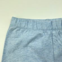 Load image into Gallery viewer, Girls Target, blue marle bike shorts, elasticated, FUC, size 6,  