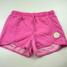 Load image into Gallery viewer, Girls Mango, lightweight board shorts, elasticated, FUC, size 14,  