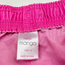 Load image into Gallery viewer, Girls Mango, lightweight board shorts, elasticated, FUC, size 14,  