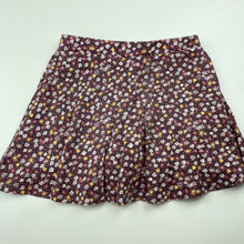 Load image into Gallery viewer, Girls Anko, floral cotton skirt, built-in shorts, elasticated, GUC, size 5,  