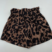 Load image into Gallery viewer, Girls SHEIN, lightweight animal print shorts, elasticated, EUC, size 9,  