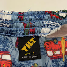 Load image into Gallery viewer, Boys Tilt, lightweight pyjama shorts, elasticated, FUC, size 10,  