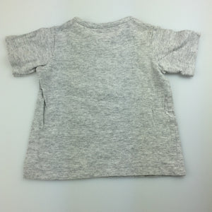 Girls Tiny Little Wonders, grey cotton t-shirt / top, GUC, size 00