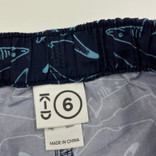 Load image into Gallery viewer, Boys KID, lightweight board shorts, elasticated, EUC, size 6,  