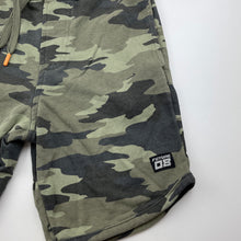 Load image into Gallery viewer, Boys Target, khaki camo print shorts, elasticated, GUC, size 9,  