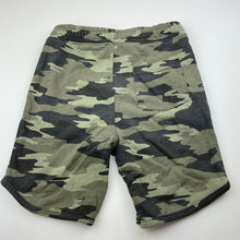 Load image into Gallery viewer, Boys Target, khaki camo print shorts, elasticated, GUC, size 9,  