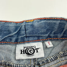 Load image into Gallery viewer, Boys Piping Hot, blue denim shorts, adjustable, EUC, size 7,  