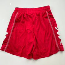 Load image into Gallery viewer, unisex KAPPA, red sports / activewear shorts, elasticated, EUC, size 8,  