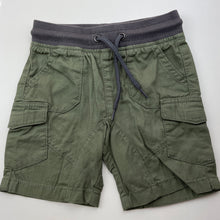 Load image into Gallery viewer, Boys Anko, khaki cotton shorts, elasticated, NEW, size 2,  