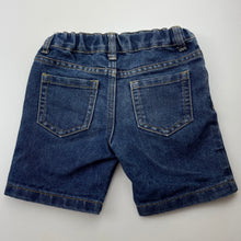 Load image into Gallery viewer, Boys Kids &amp; Co, blue denim jean shorts, adjustable, GUC, size 2,  