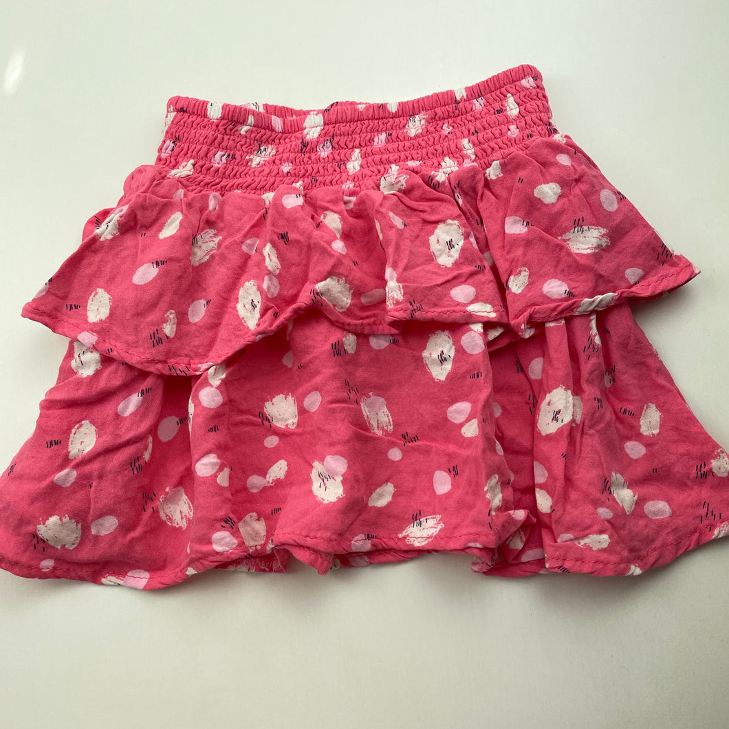 Girls Anko, lightweight skirt, elasticated, L: 23cm, FUC, size 4,  