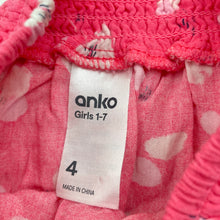 Load image into Gallery viewer, Girls Anko, lightweight skirt, elasticated, L: 23cm, FUC, size 4,  