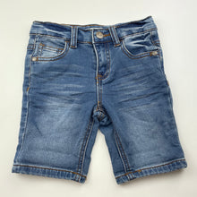 Load image into Gallery viewer, Boys Breakers, stretch knit denim shorts, adjustable, EUC, size 2,  
