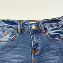 Load image into Gallery viewer, Boys Breakers, stretch knit denim shorts, adjustable, EUC, size 2,  