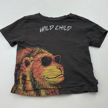 Load image into Gallery viewer, Boys Target, organic cotton t-shirt / top, lion, GUC, size 2,  