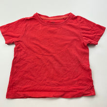 Load image into Gallery viewer, unisex Favourites, red organic cotton t-shirt / top, FUC, size 1,  