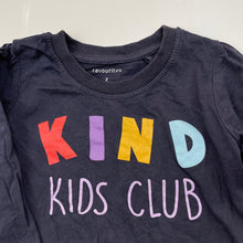Load image into Gallery viewer, Girls Favourites, cotton long sleeve t-shirt / top, GUC, size 2,  