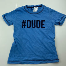 Load image into Gallery viewer, Boys Baby Berry, blue cotton t-shirt / top, GUC, size 1,  