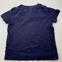 Load image into Gallery viewer, Boys Big W, navy cotton Christmas t-shirt / top, FUC, size 1,  