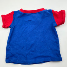 Load image into Gallery viewer, Boys DC Comics, Superman cotton t-shirt / top, EUC, size 000,  